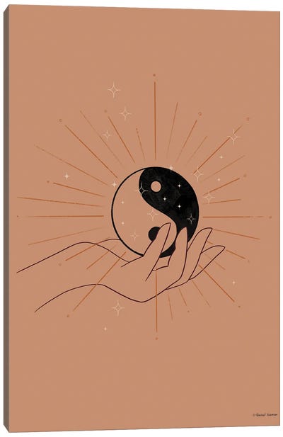 Embrace the Yin and Yang Canvas Art Print