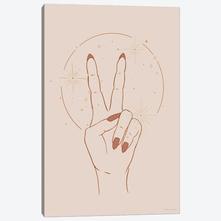 I Am At Peace in This Space Canvas Print #RNI181} by Rachel Nieman Canvas Print