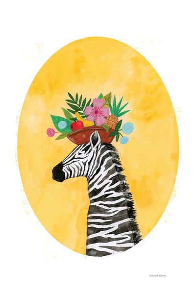 Rachel Nieman: Tropical Zebra by Rachel Nieman