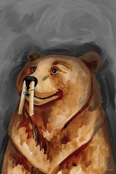 Fine Art Print: Stinky Bear by Rachel Nieman