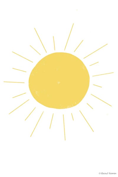 Kids Astronomy & Space Art: Happy Sun by Rachel Nieman