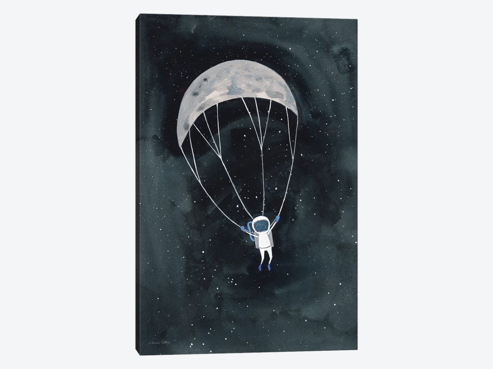 Parachute Moon by Rachel Nieman 1-piece Canvas Art