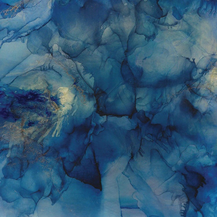 Blue Crystals by Melissa Renee wall art