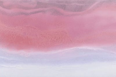 Melissa Renee - Steelpix Metal Wall Art: Island Life Pink by Melissa Renee