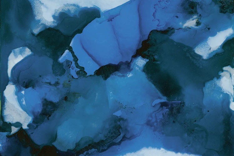 Moonstone Blue Green by Melissa Renee wall art