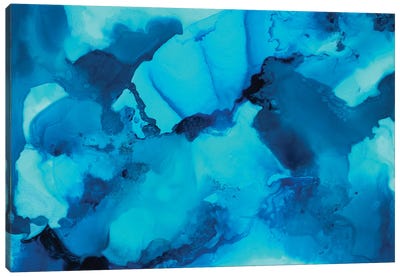 Moonstone Blue Canvas Art Print - Melissa Renee