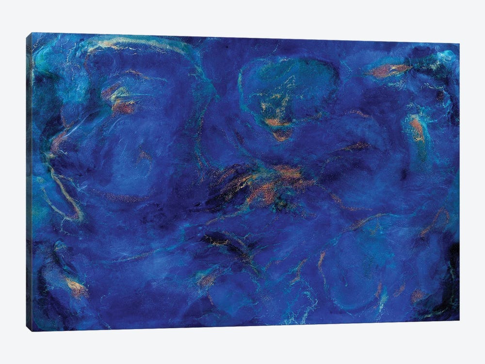 Blue Eye Cenote by Melissa Renee 1-piece Canvas Wall Art