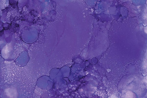 Melissa Renee: Purples Bubbles by Melissa Renee