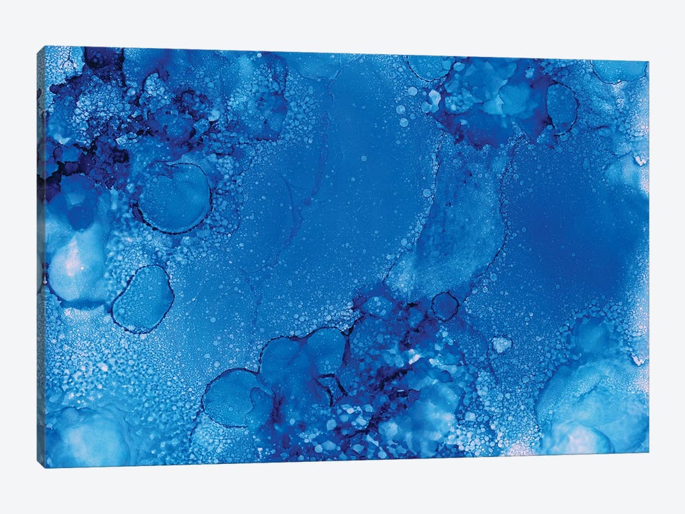 Sailor Blue Bubbles by Melissa Renee 1-piece Canvas Art Print