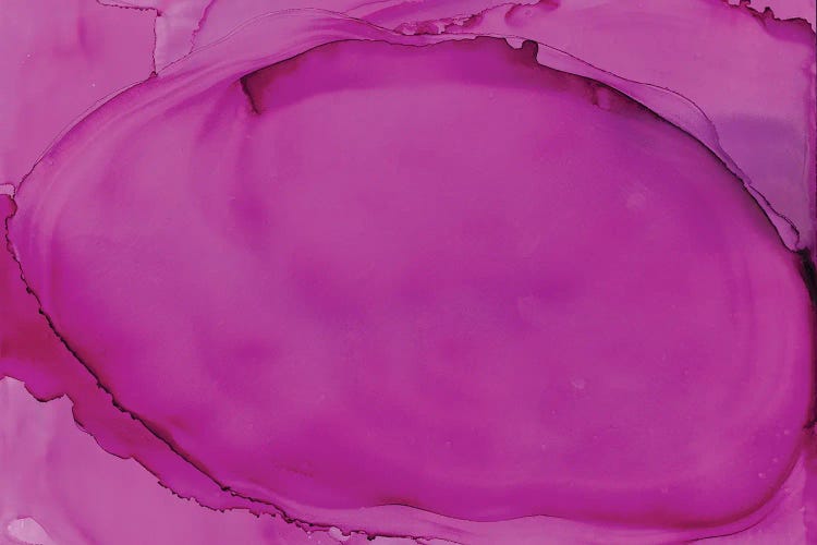 Magenta Oval by Melissa Renee wall art