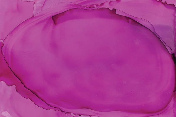 Melissa Renee: Magenta Oval by Melissa Renee