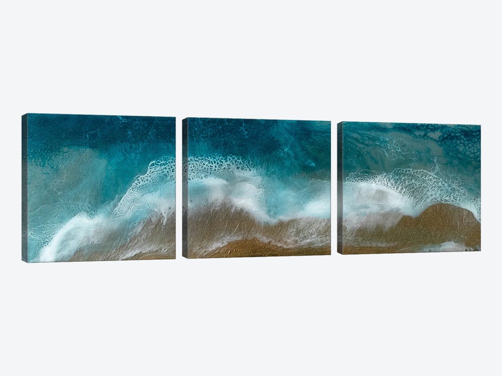 Surfside II by Melissa Renee 3-piece Canvas Art Print