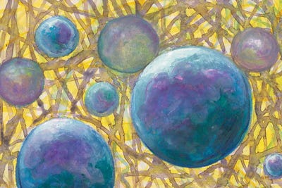 Space Rings I by Melissa Renee canvas print