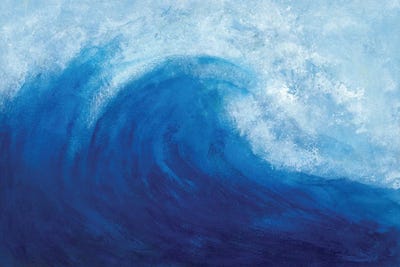 Ride The Wave by Melissa Renee framed canvas print