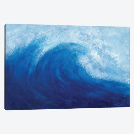 Ride The Wave Canvas Print #RNM94} by Melissa Renee Canvas Art Print