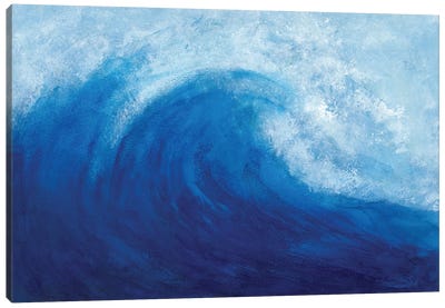 Ride The Wave Canvas Art Print - Melissa Renee