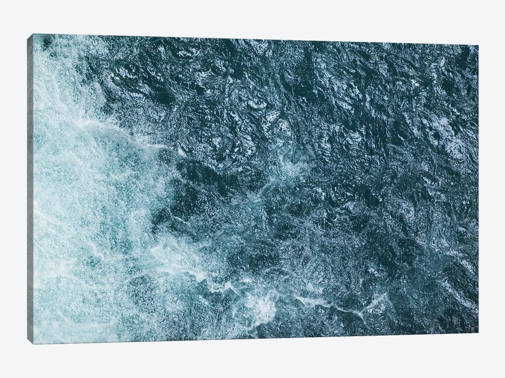 Cool Waters Out To Sea III - Horizontal by Ben Renschen 1-piece Canvas Art Print