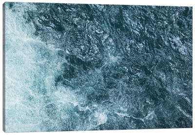 Cool Waters Out To Sea III - Horizontal Canvas Art Print - Ben Renschen