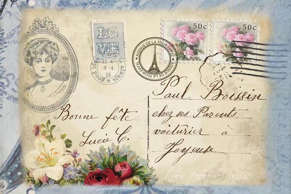 Antiques & Collectibles: Parisian Postcard #2 by Rnob