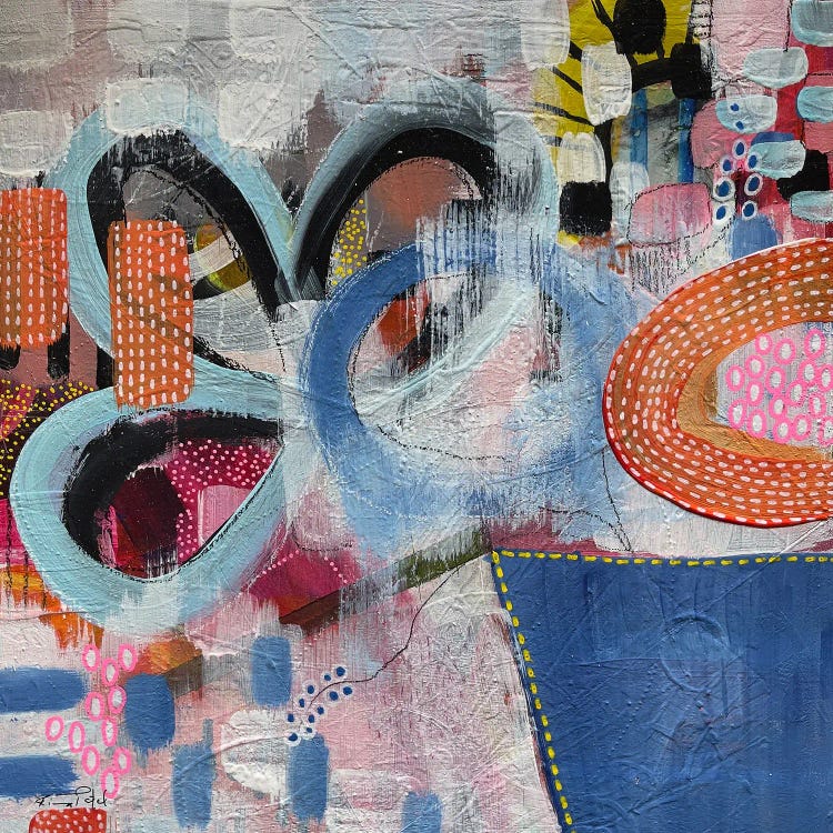 Groovy II by Rina Patel wall art