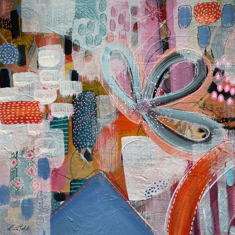 Groovy IV by Rina Patel wall art