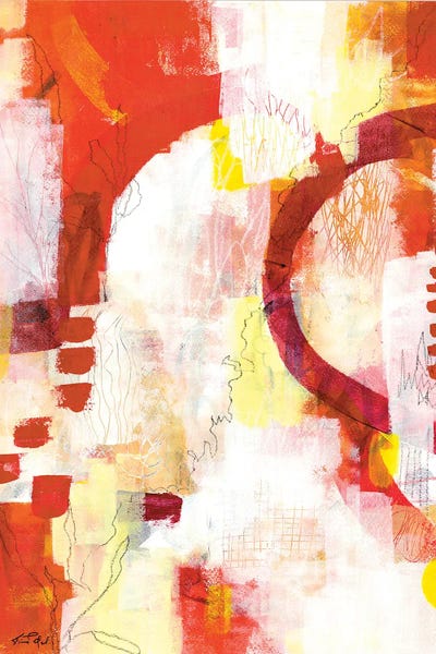 Hacienda by Rina Patel framed canvas print