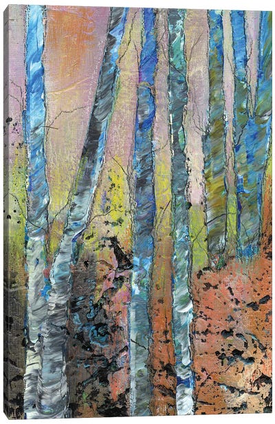 Birch Canvas Art Print - Rina Patel