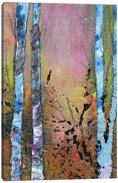 Birch II Canvas Art Print - Rina Patel