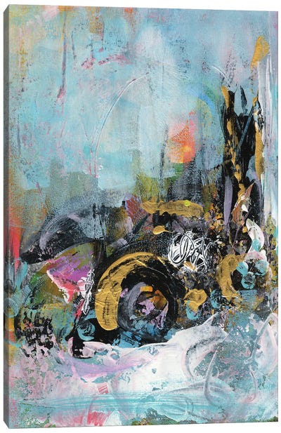 Tangled Up Canvas Art Print - Rina Patel