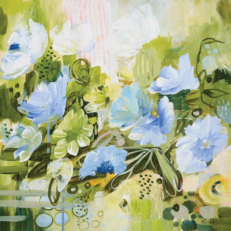 Love-In-A-Mist by Rina Patel wall art