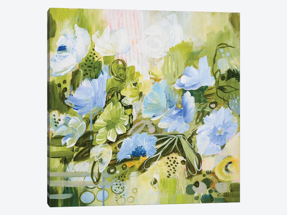 Love-In-A-Mist by Rina Patel 1-piece Canvas Artwork