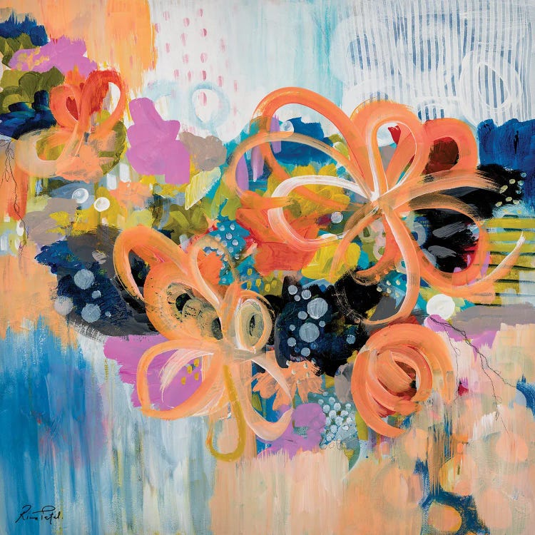On The Garden Fence by Rina Patel wall art