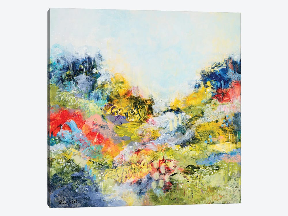 When The Hills Sing by Rina Patel 1-piece Canvas Wall Art