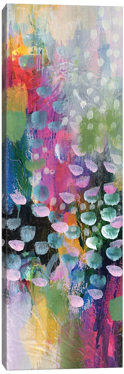 Blooming III Canvas Art Print - Large Colorful Accents
