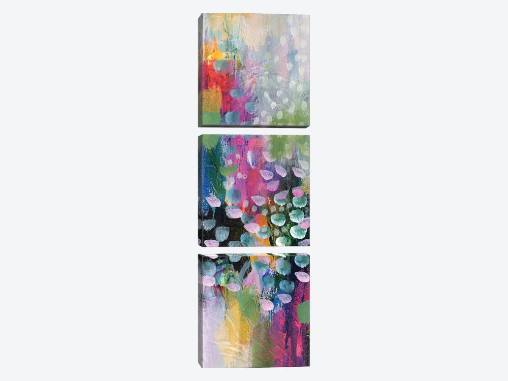 Blooming III by Rina Patel 3-piece Canvas Wall Art