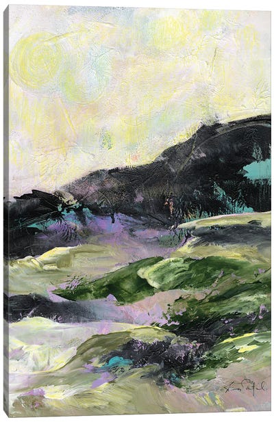 Fields Of Heather Canvas Art Print - Rina Patel