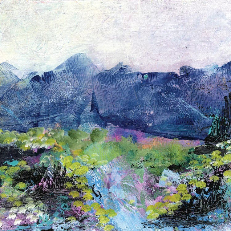 On The Hills II by Rina Patel wall art