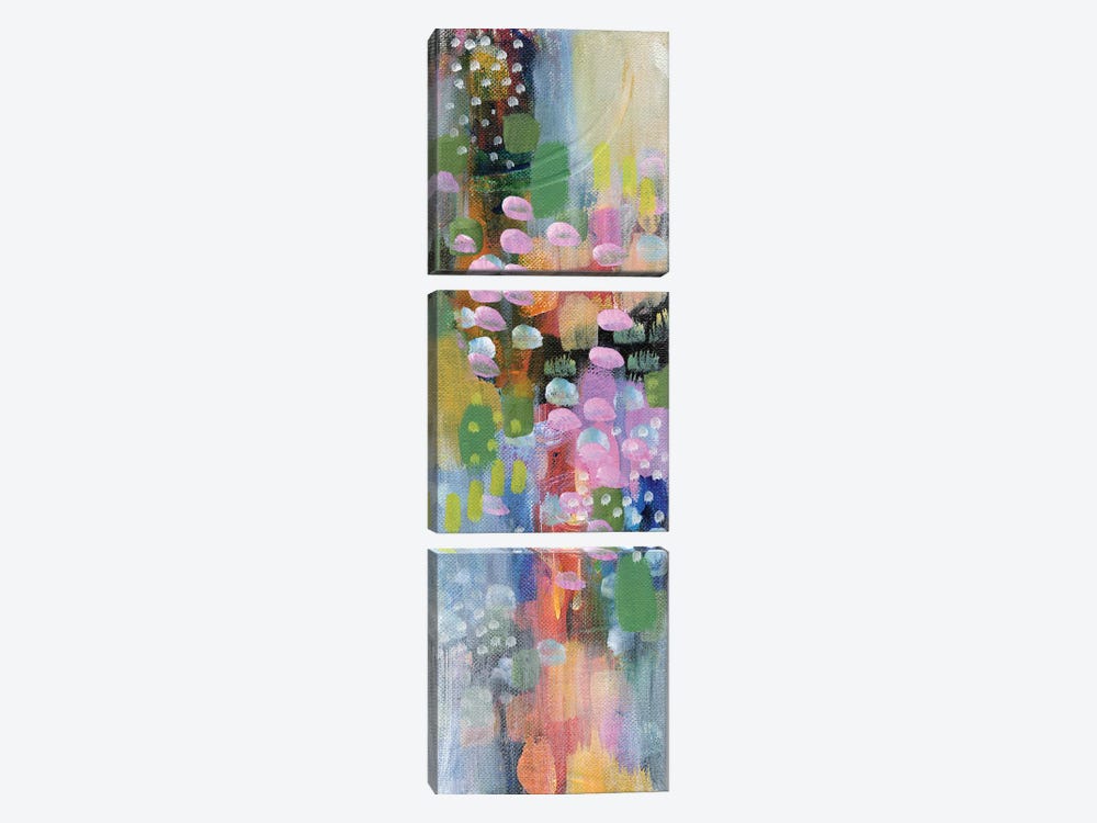 Blooming Vi by Rina Patel 3-piece Canvas Art