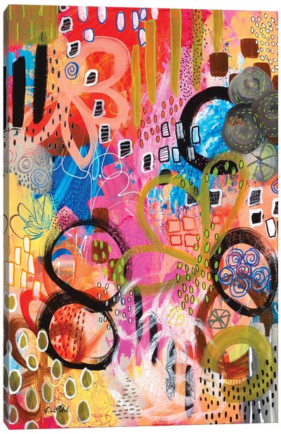 Sprinkles On Top Canvas Art Print - Rina Patel