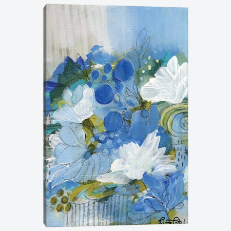 Blue Mist Canvas Print #RNP90} by Rina Patel Canvas Print