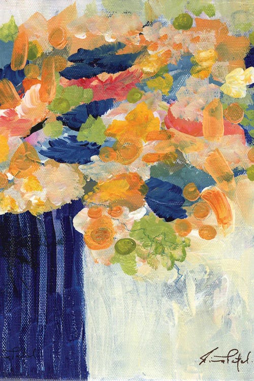 Colorful Joy IV by Rina Patel wall art