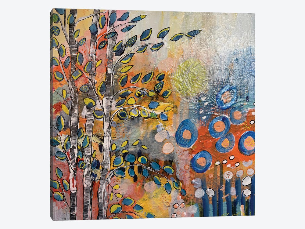 Beyond The Garden Gate by Rina Patel 1-piece Canvas Art Print