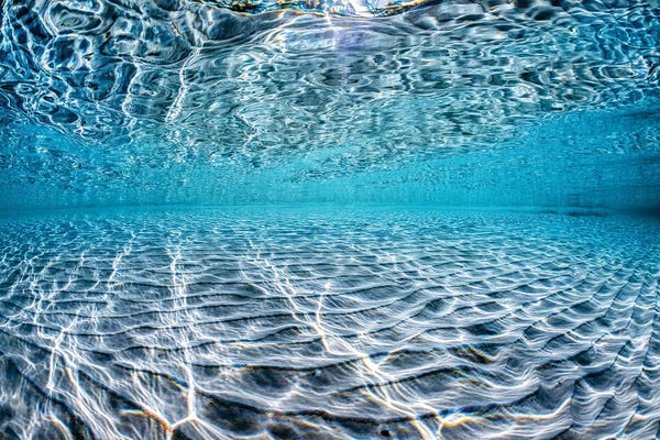 Water Close-Ups: Lightning Blue Hyams Beach by Jordan Robins