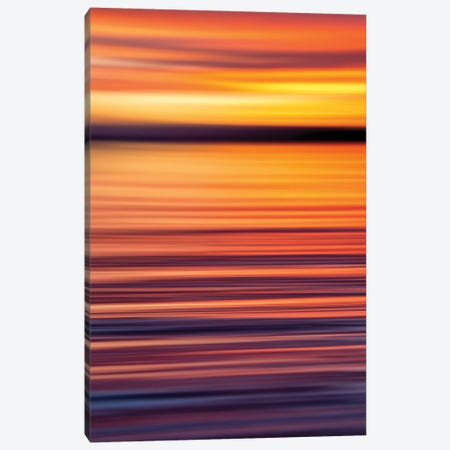 Sunset Gradient Vertical Canvas Print #RNS60} by Jordan Robins Canvas Art Print