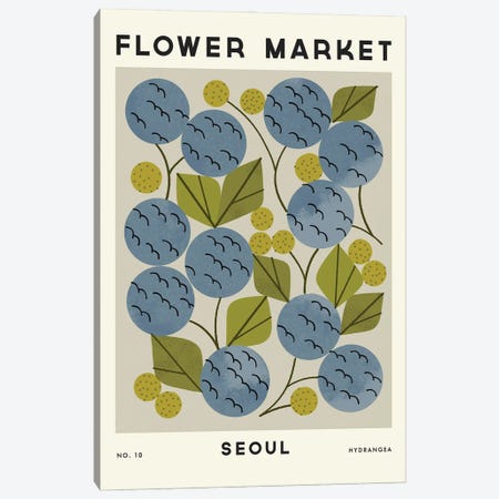Flower Market X Canvas Print #RNT101} by Renea L. Thull Canvas Art Print