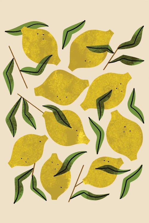 Nine Lemons by Renea L. Thull wall art