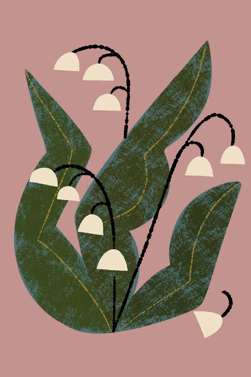 Lily Of The Valley by Renea L. Thull wall art