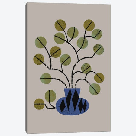Eucalyptus Vase Canvas Print #RNT128} by Renea L. Thull Canvas Print