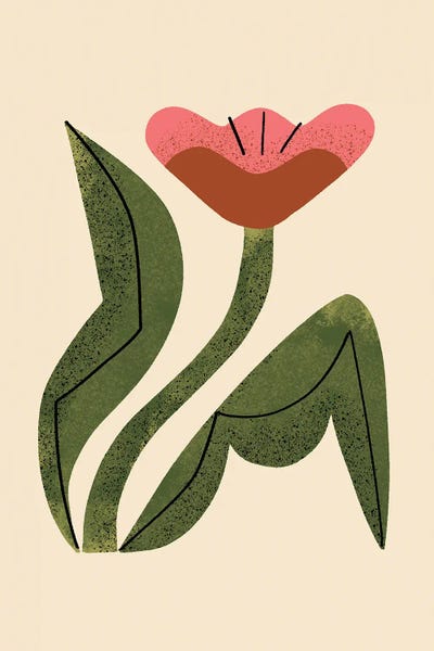 Big Flower II by Renea L. Thull metal wall art