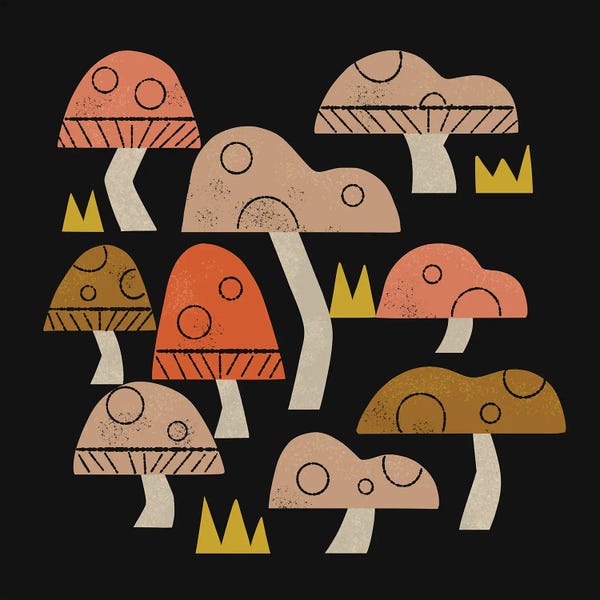 Grasses: Toadstools by Renea L. Thull